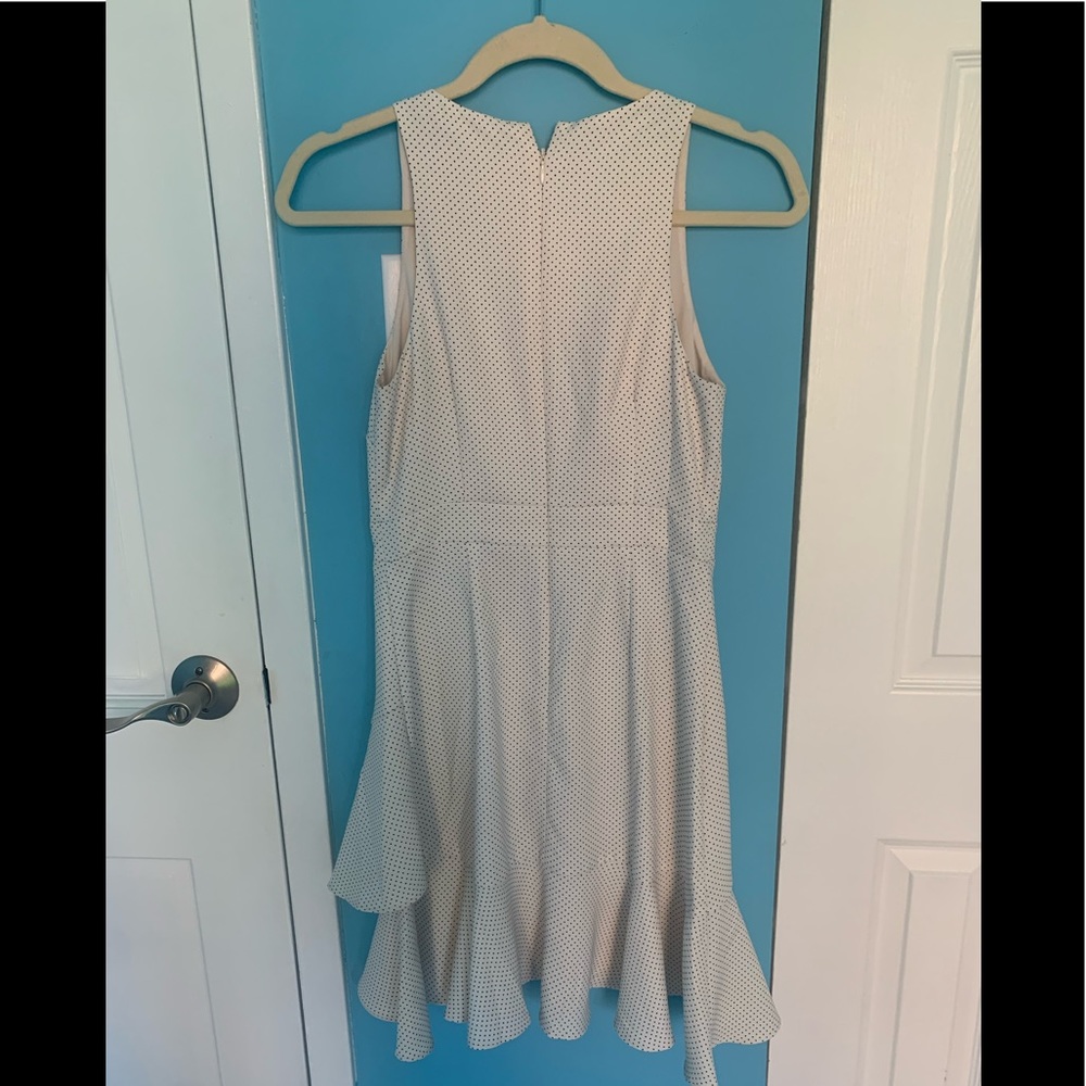 Banana Republic Polka Dotted Flounce Dress